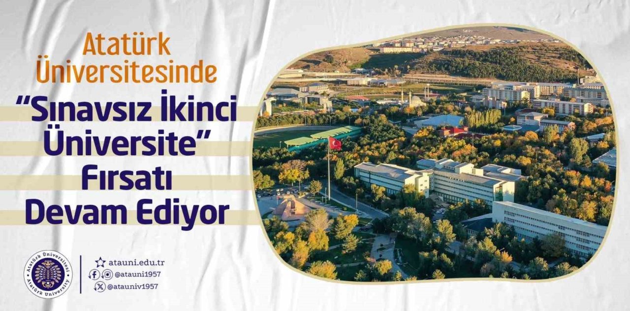 Atatürk Üniversitesi, öğrencilerine ve mezunlarına kariyerlerini güçlendirecek yeni bir imkân