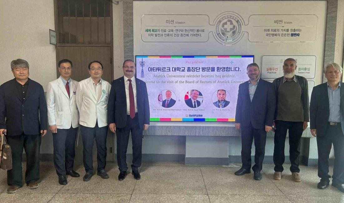 Atatürk Üniversitesi, uluslararasılaşma misyonu doğrultusunda dünyanın önde gelen yükseköğretim kurumlarıyla