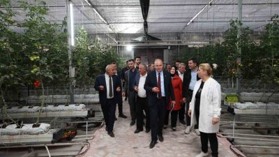 Erzurum’un Aziziye ilçesinde belediyenin yatırım ve hizmetlerine yönelik olarak saha