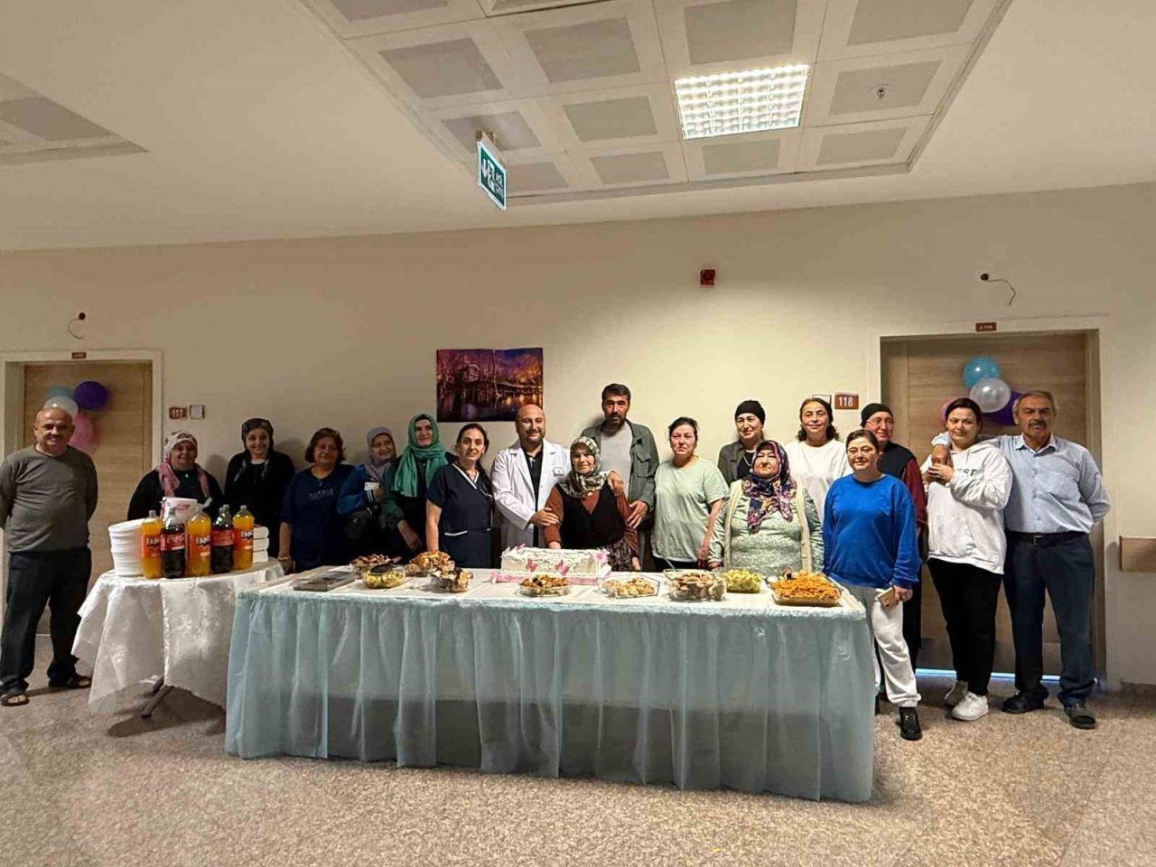 Samsun Bafra Devlet Hastanesi’nde Dünya Palyatif Bakım Günü kutlandı. Başhekim