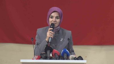 Aile ve Sosyal Hizmetler Bakanı Mahinur Özdemir Göktaş, kadına yönelik