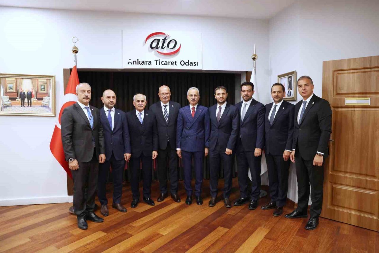Ulaştırma ve Altyapı Bakanı Abdulkadir Uraloğlu, Ankara Ticaret Odası’nı (ATO)