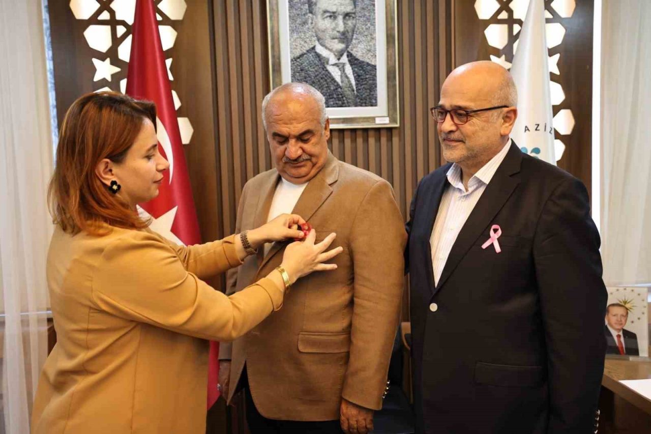 Aziziye İlçe Sağlık Müdürü Dr. Ahmet Sefa Bilici ve beraberindeki