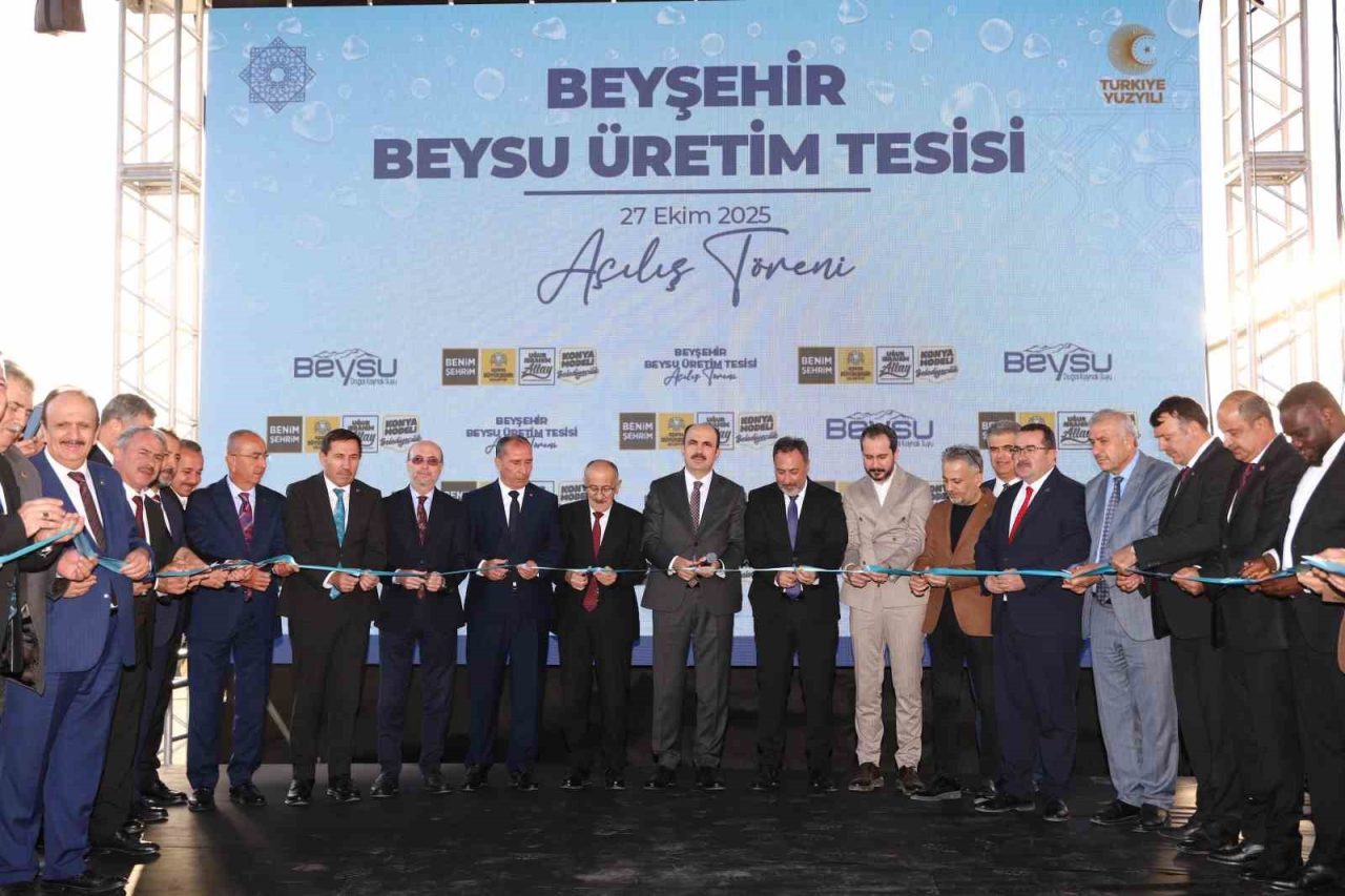 Konya Büyükşehir Belediyesi tarafından hayata geçirilen Beysu’nun yeni tesisleri hizmete