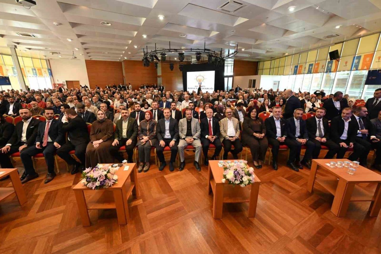 AK Parti Bursa İl Başkanlığı’nın 60. İl Danışma Meclisi toplantısında