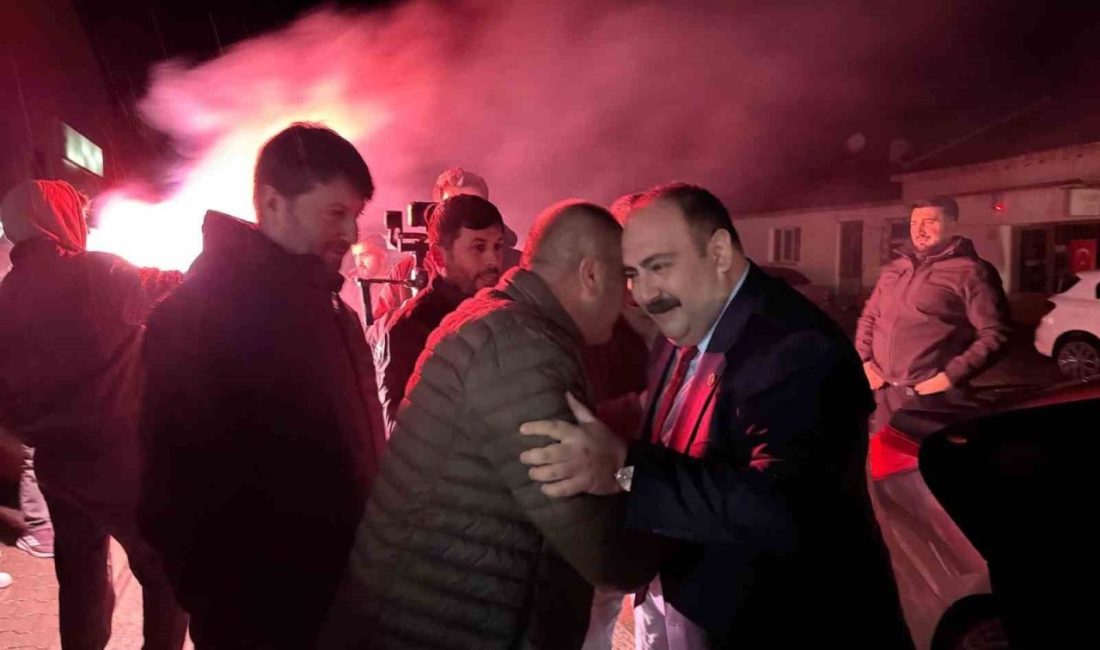 İnönü Belediye Başkanı Serhat Hamamcı, Oklubalı Mahallesi’ne ziyarette bulunup bölge