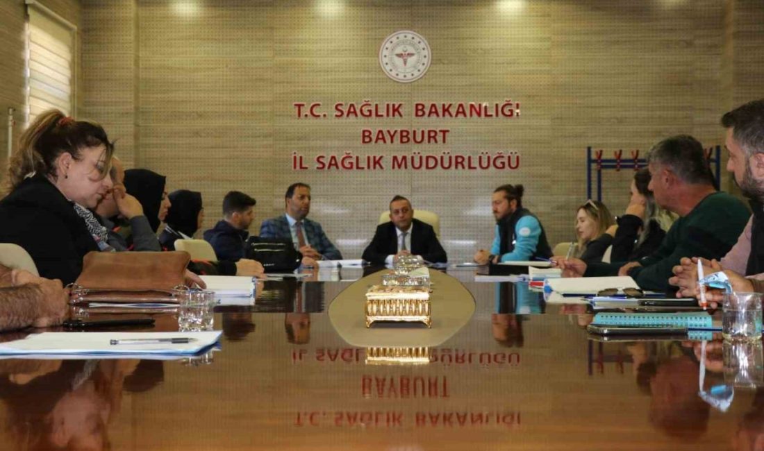 2025 Yerel Düzey Afet Sağlık Grubu Operasyonel Planı kapsamında Bayburt