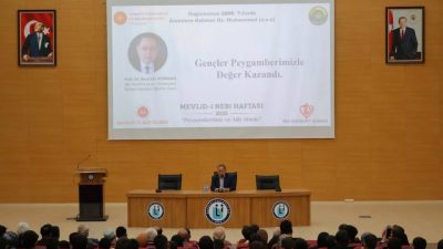 Bayburt İl Müftülüğü, Mevlid-i Nebi Haftası dolayısıyla ’Gençler Peygamberimizle Değer