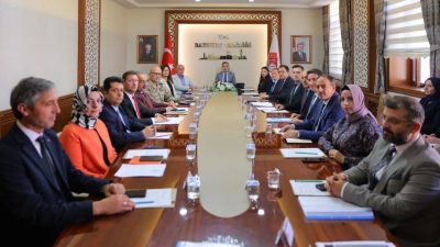 Bayburt Valisi Mustafa Eldivan başkanlığında, Kadına Yönelik Şiddetle Mücadele İl