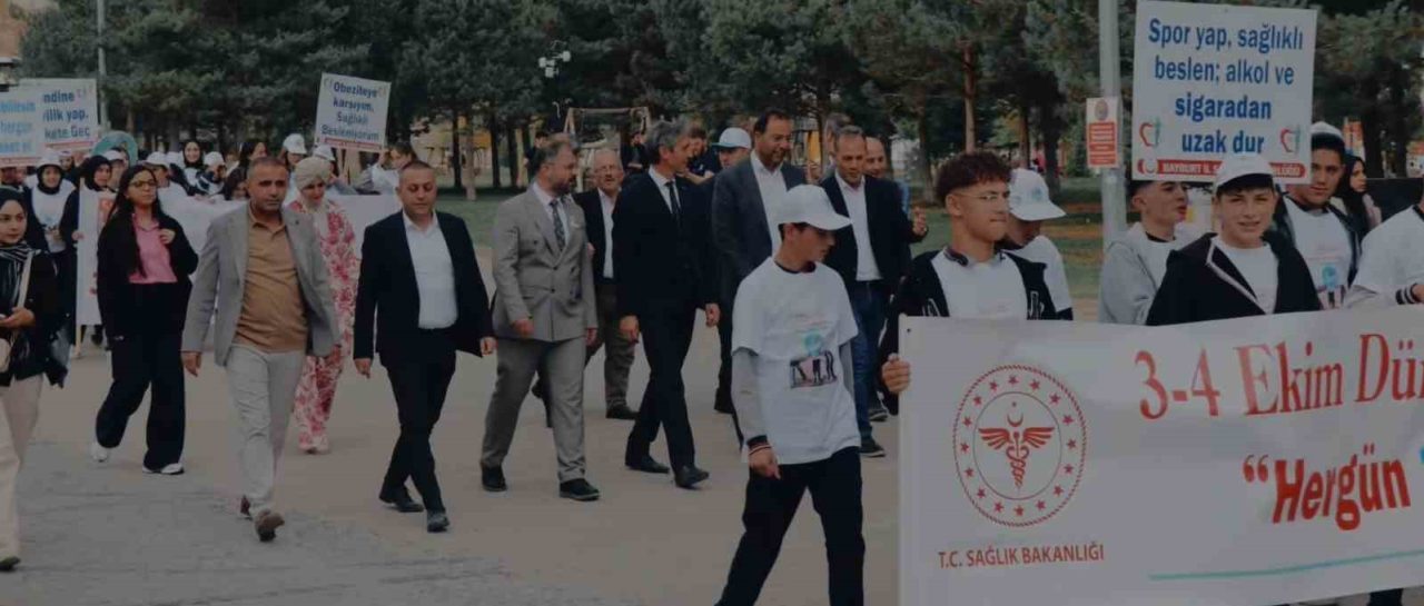 Bayburt’ta bulaşıcı olmayan hastalıkların önlenmesi, sağlıklı yaşam alışkanlıklarının kazandırılması ve