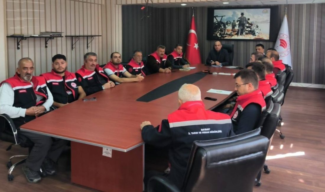 Bayburt İl Tarım ve Orman Müdürlüğünde tarım ve hayvancılık çalışmalarının