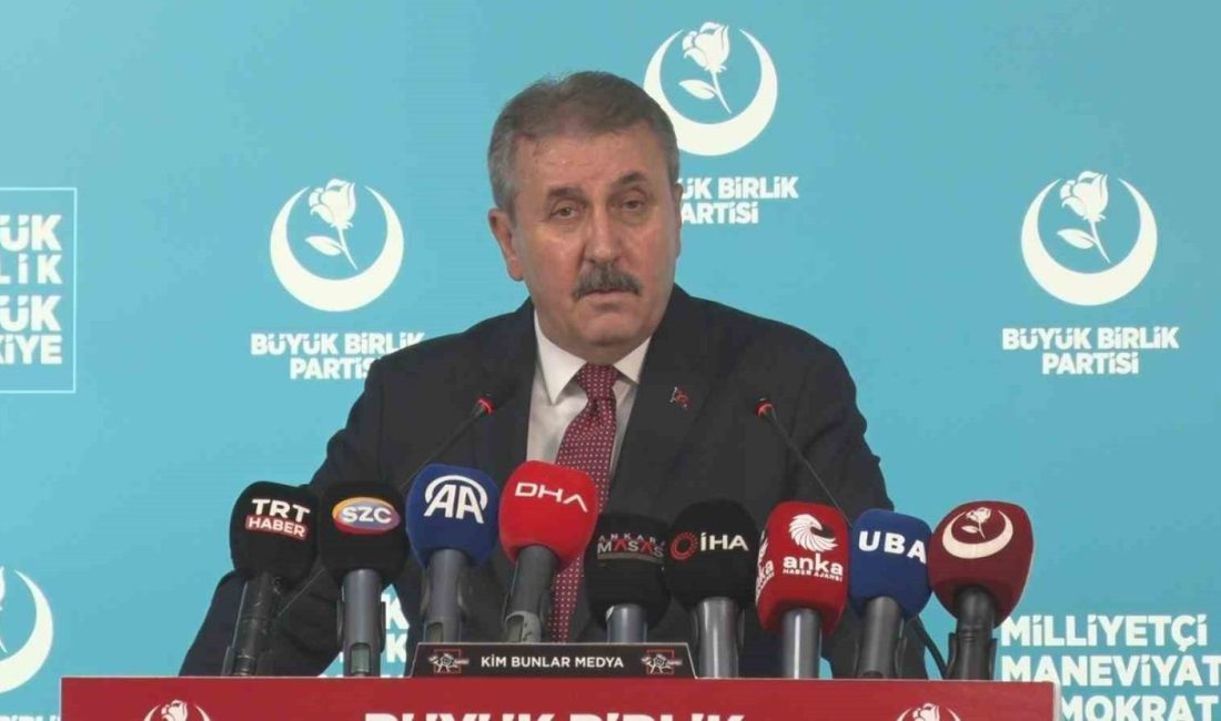 Büyük Birlik Partisi (BBP) Genel Başkanı Mustafa Destici, “ABD Başkanı