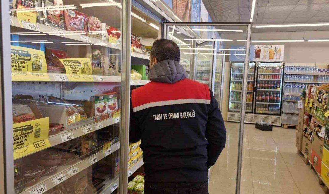 Erzurum’da yem, gıda ve gıda ile temas eden madde malzeme