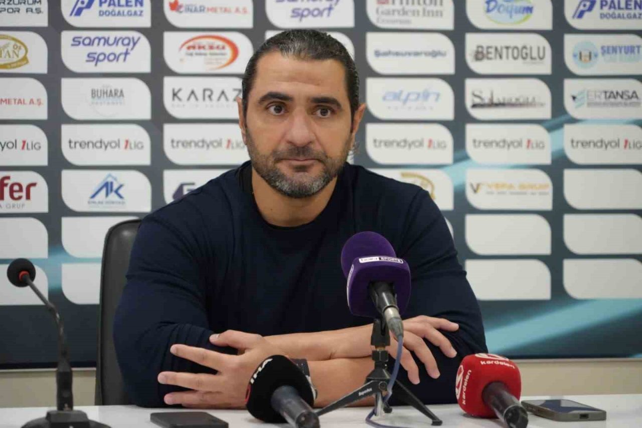Ümraniyespor Teknik Direktörü Bülent Bölükbaşı, Erzurumspor FK maçının ardından yaptığı