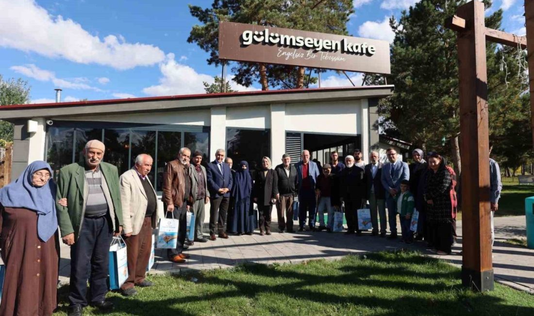 Erzurum Büyükşehir Belediyesi, 65 yaş üstü büyükleri bir araya getiren