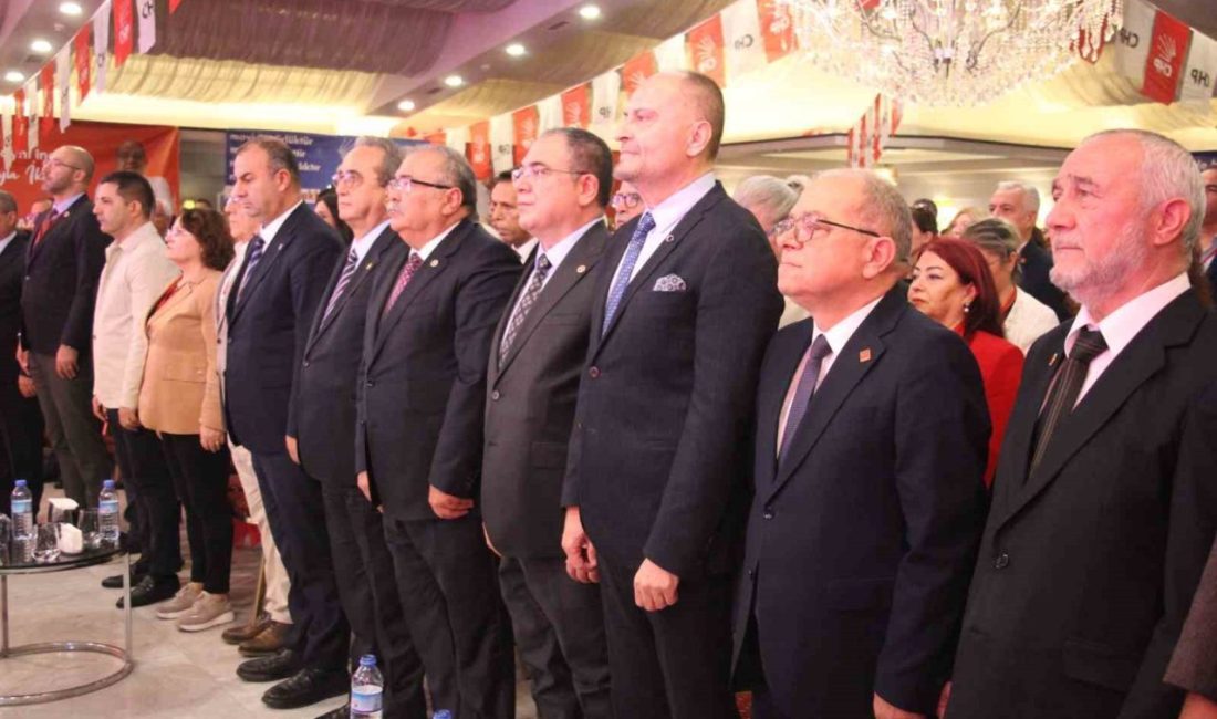 Cumhuriyet Halk Partisi (CHP) Aydın İl Başkanlığı’nın 39’uncu Olağan Kongresi’de