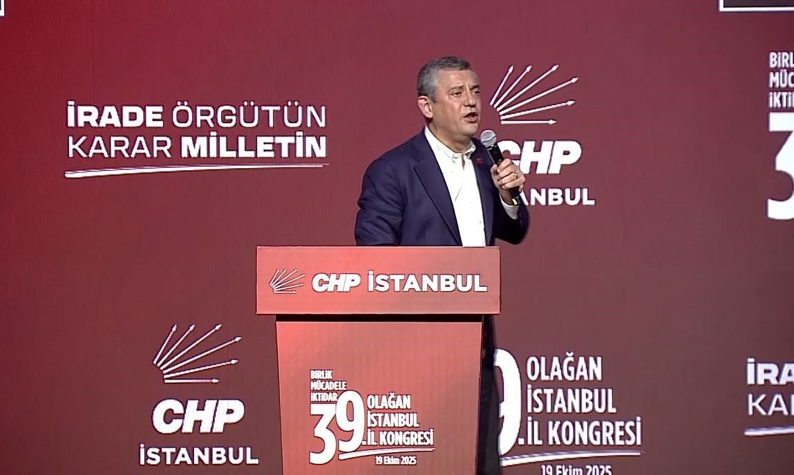 CHP’nin 39. Olağan İstanbul İl Kongresi’nde konuşan CHP Genel Başkanı