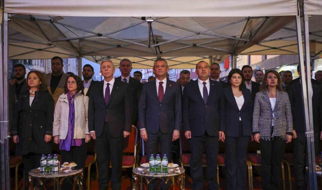 CHP Genel Başkanı Özgür Özel, Ankara Elmadağ Belediyesi Toplu Açılış