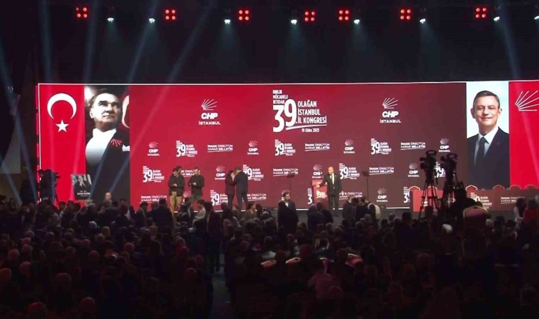 CHP’nin 39. Olağan İstanbul İl Kongresi YSK’nın durdurma talebi reddi