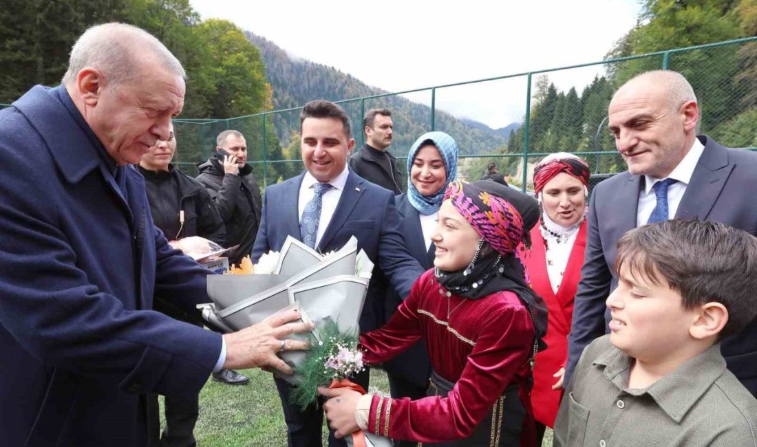 Cumhurbaşkanı Recep Tayyip Erdoğan, önceki akşam geldiği, dün de toplu
