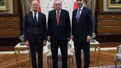 Cumhurbaşkanı Recep Tayyip Erdoğan, İtalya Milli Hidrokarbon Ajansı (ENI) Başkanı