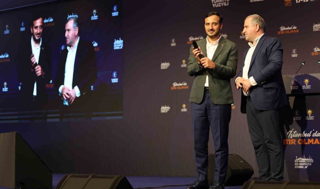 Cumhurbaşkanı Recep Tayyip Erdoğan, AK Parti İl Başkanlığı tarafından “İstanbul’da