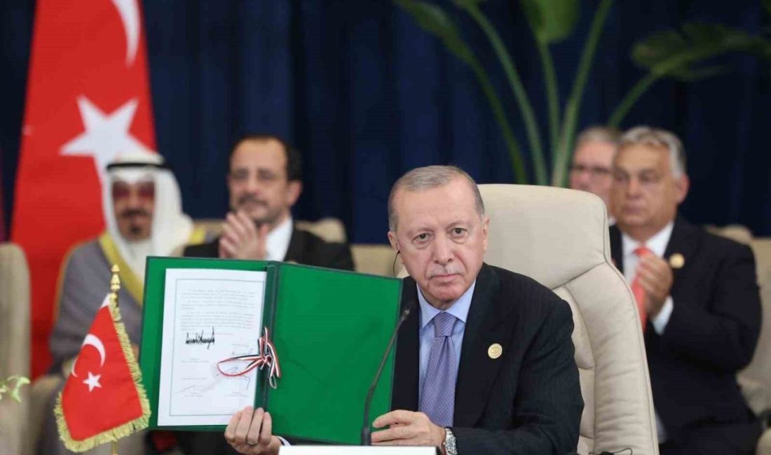 Cumhurbaşkanı Yardımcısı Cevdet Yılmaz, “Cumhurbaşkanımız Sayın Recep Tayyip Erdoğan, Gazze’deki