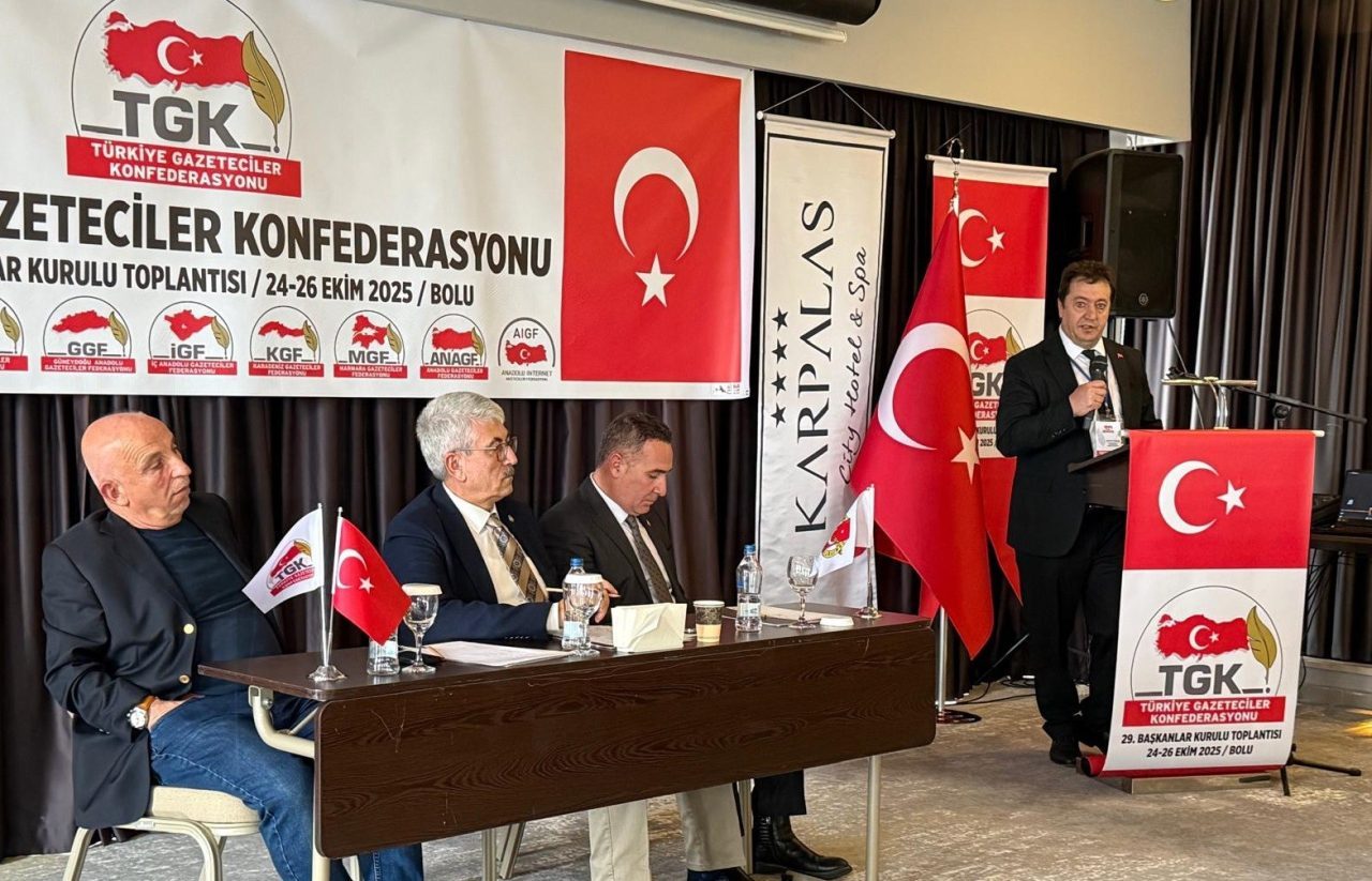 Türkiye Gazeteciler Konfederasyonu’nun (TGK) 29. Başkanlar Kurulu Toplantısı, 24-26 Ekim