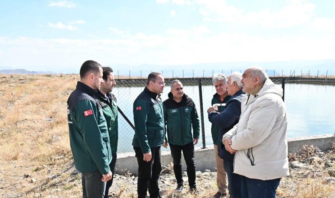 Bayburt merkeze bağlı Darıca köyünde gölet ve sulama taleplerine yönelik