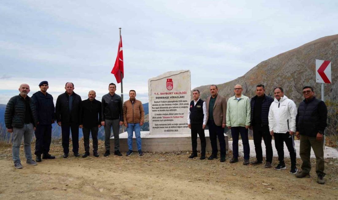 Bayburt ile Trabzon sınırında yer alan ve ‘Dünyanın En Tehlikeli