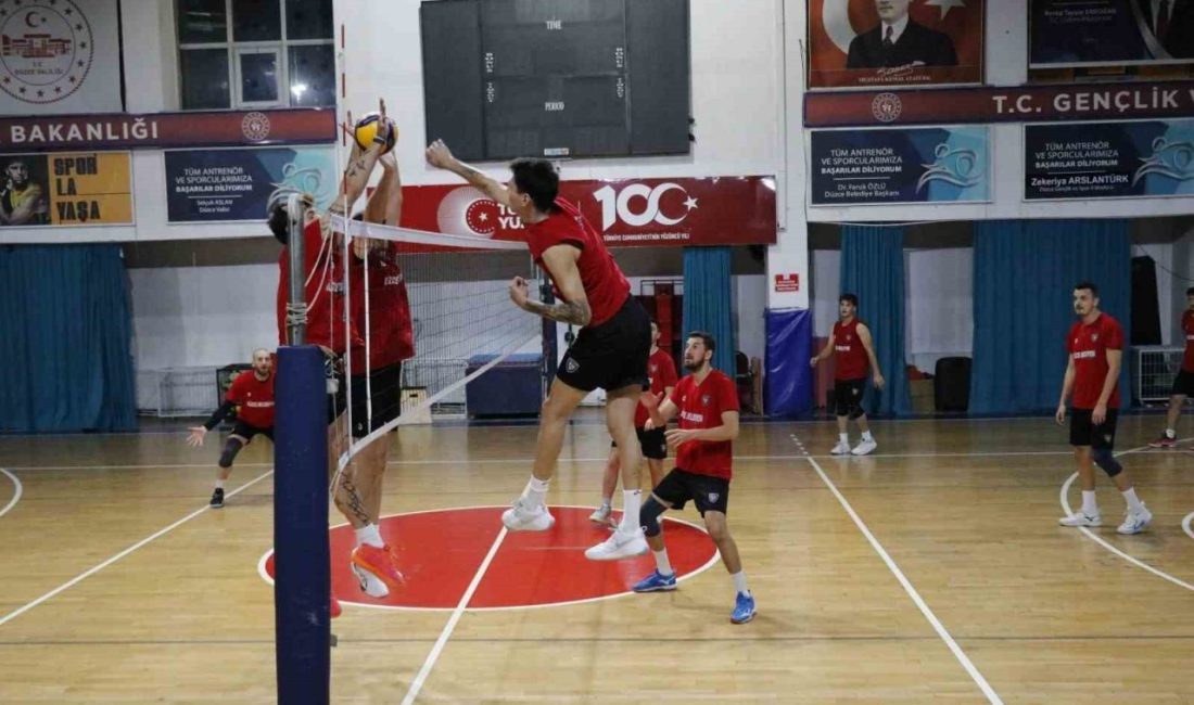 Türkiye Voleybol Federasyonu Erkekler 1. Liginde mücadele eden Düzce Belediyesi