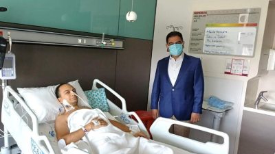 Araştırma Görevlisi Dr. Melih Özden, bir süredir tedavi gören ve