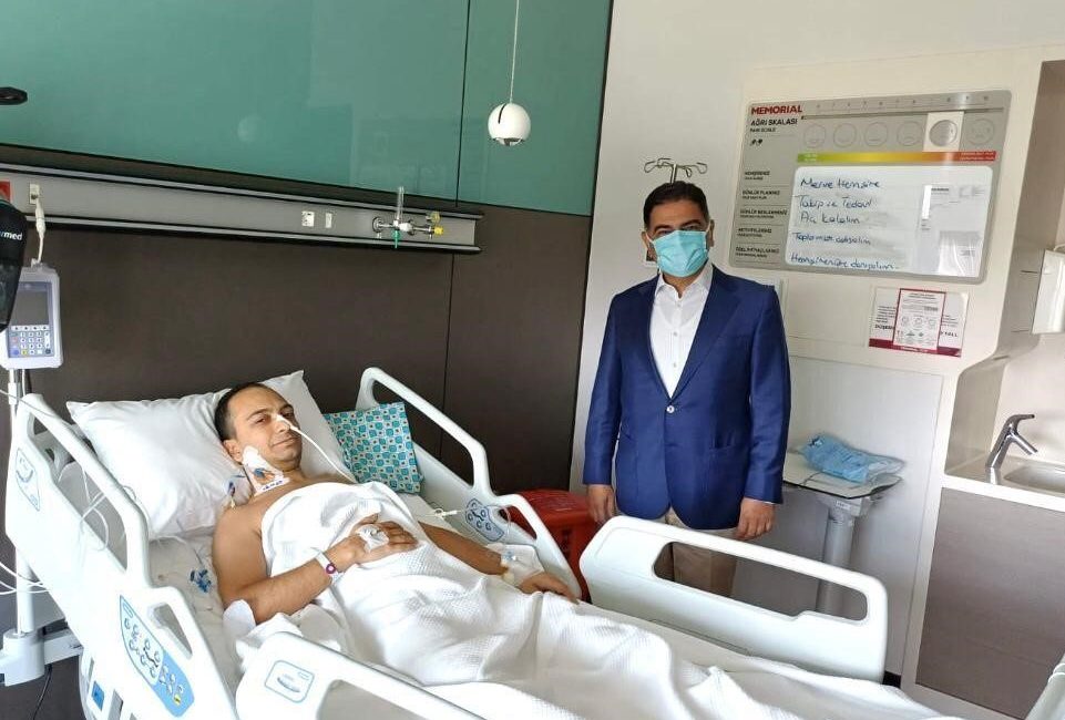 Araştırma Görevlisi Dr. Melih Özden, bir süredir tedavi gören ve