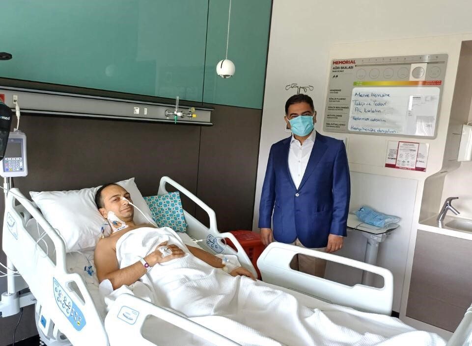 Araştırma Görevlisi Dr. Melih Özden, bir süredir tedavi gören ve