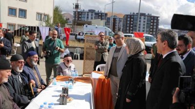 Erzurum’da 1 Ekim Dünya Yaşlılar Günü kapsamında anlamlı bir etkinlik