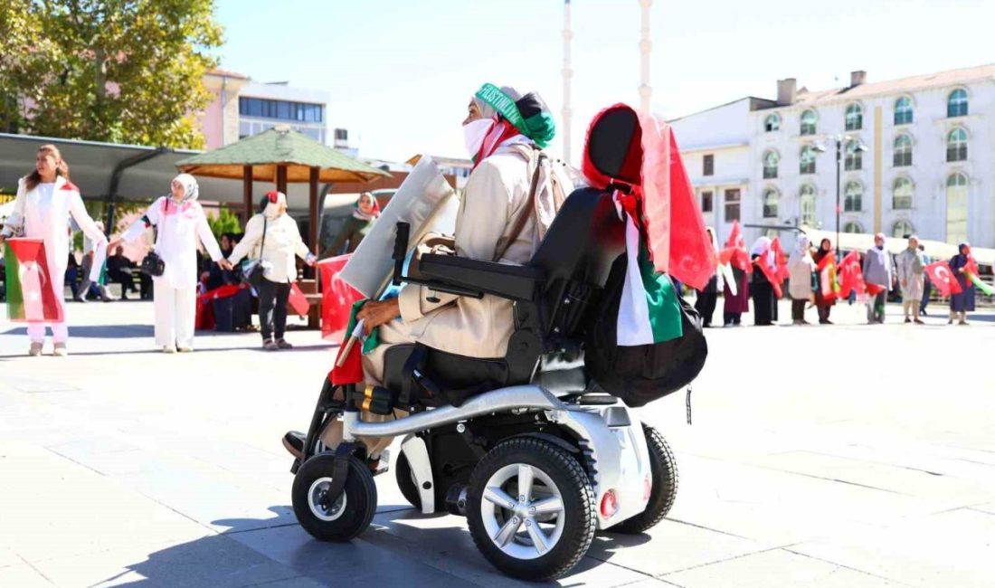 AK Parti Elazığ Kadın Kolları, Gazze’ye destek için 15 Temmuz