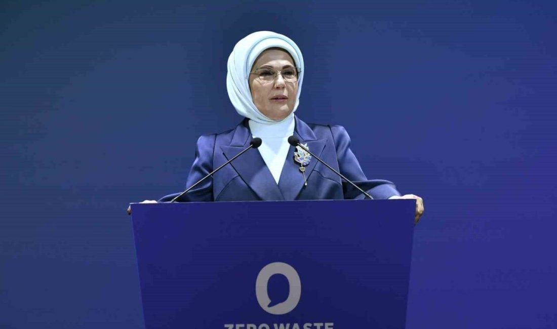 Cumhurbaşkanı Recep Tayyip Erdoğan’ın eşi Emine Erdoğan, “Sıfır Atık Hareketi