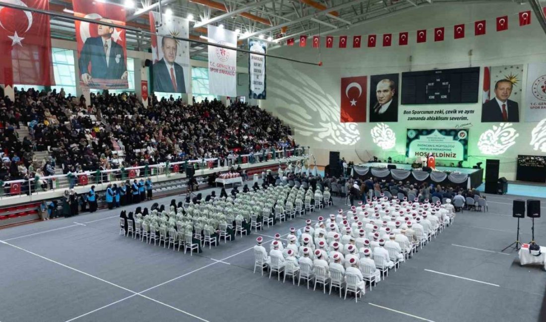 Erzincan il genelinde Kur’an kurslarında Kur’an-ı Kerim’i ezberleyen 163 hafıza