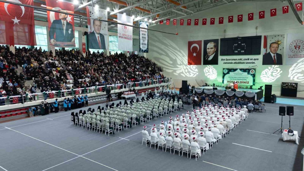 Erzincan il genelinde Kur’an kurslarında Kur’an-ı Kerim’i ezberleyen 163 hafıza
