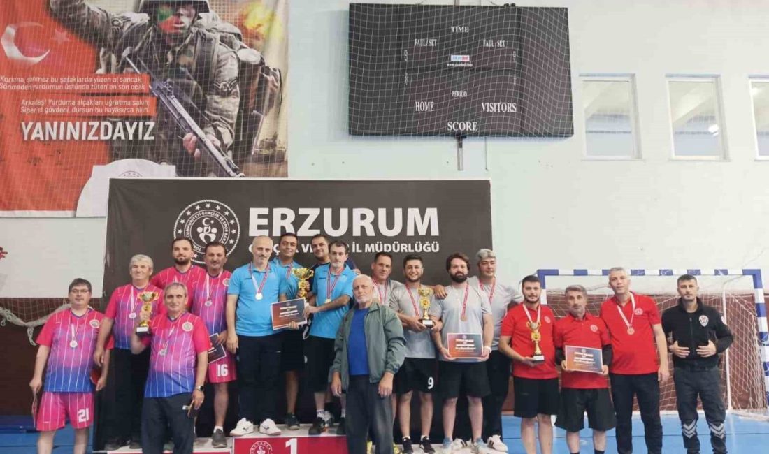 Cumhurbaşkanlığı’nın katkılarıyla düzenlenen 3. Kamu Spor Oyunları kapsamında Erzurum’da gerçekleştirilen