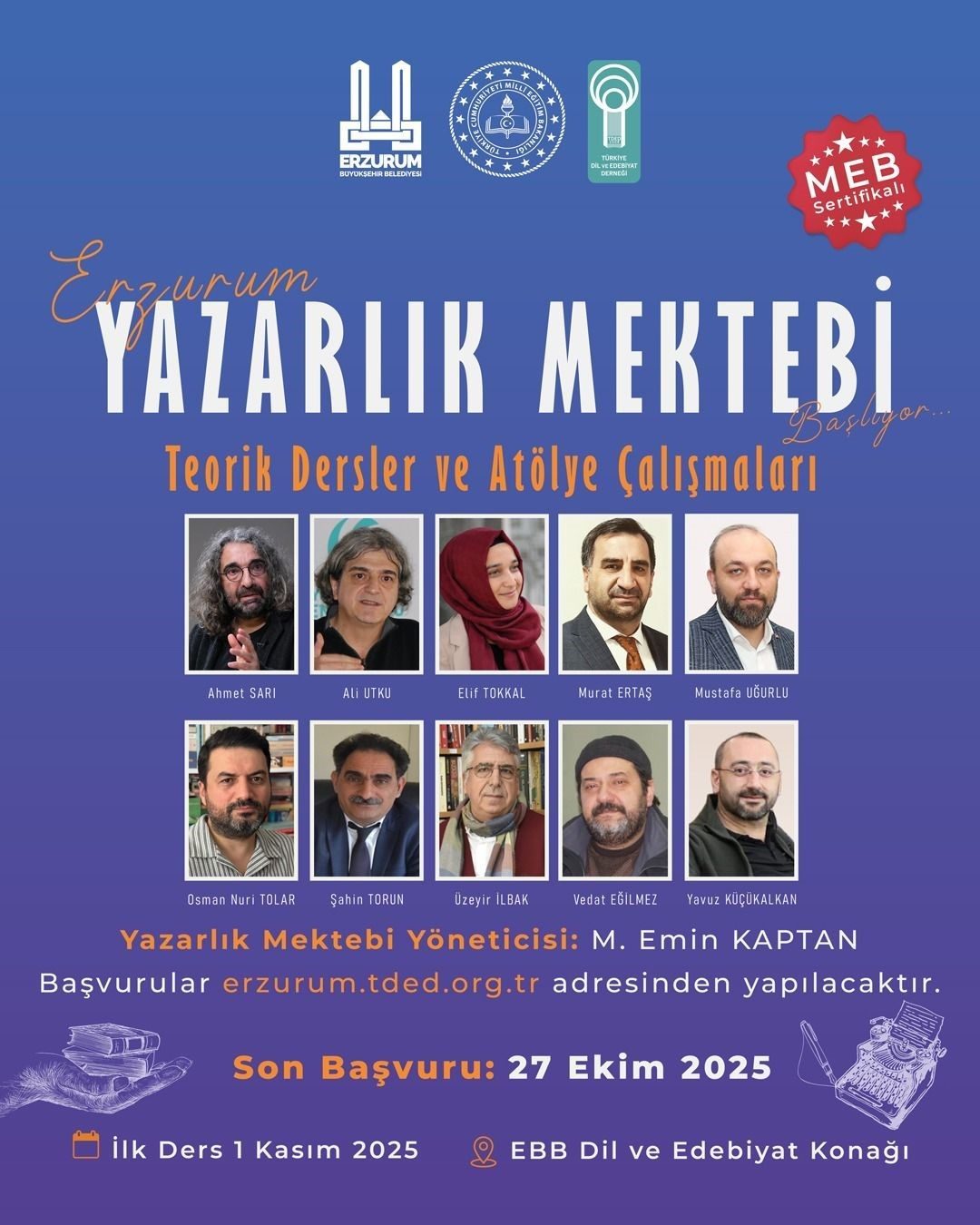 Erzurum Büyükşehir Belediyesi, İl Milli Eğitim Müdürlüğü ve Türkiye Dil