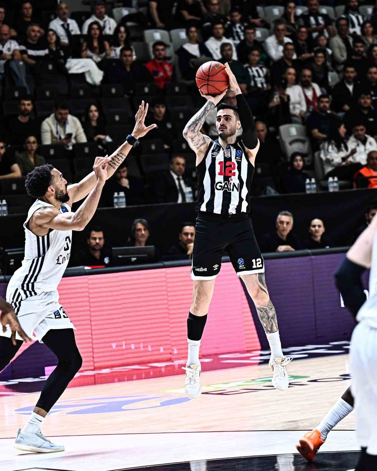 Basketbol EuroCup B Grubu 2. hafta maçında Beşiktaş, İngiliz London