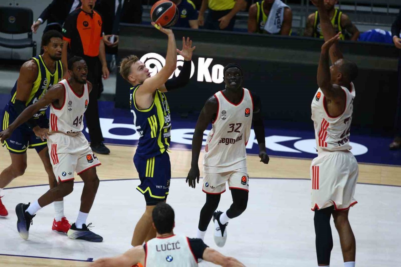 Euroleague’in 5. maçında Fenerbahçe Beko, sahasında karşılaştığı Alman ekibi Bayern