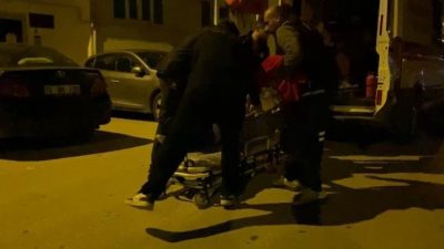 Burdur’da evlerinde bir anda üzerlerine asma tavan çöken çift, deprem