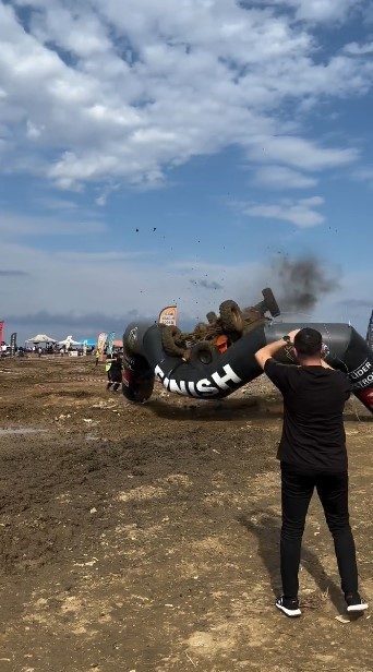 Trabzon’da bu yıl ilk kez düzenlenen Of Off-Road Festivali’nde bir