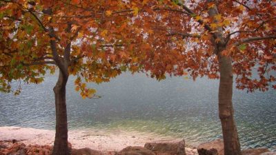 Erzincan’ın Kemaliye ilçesinin en doğal mekânlarından biri olan Fırat Nehri