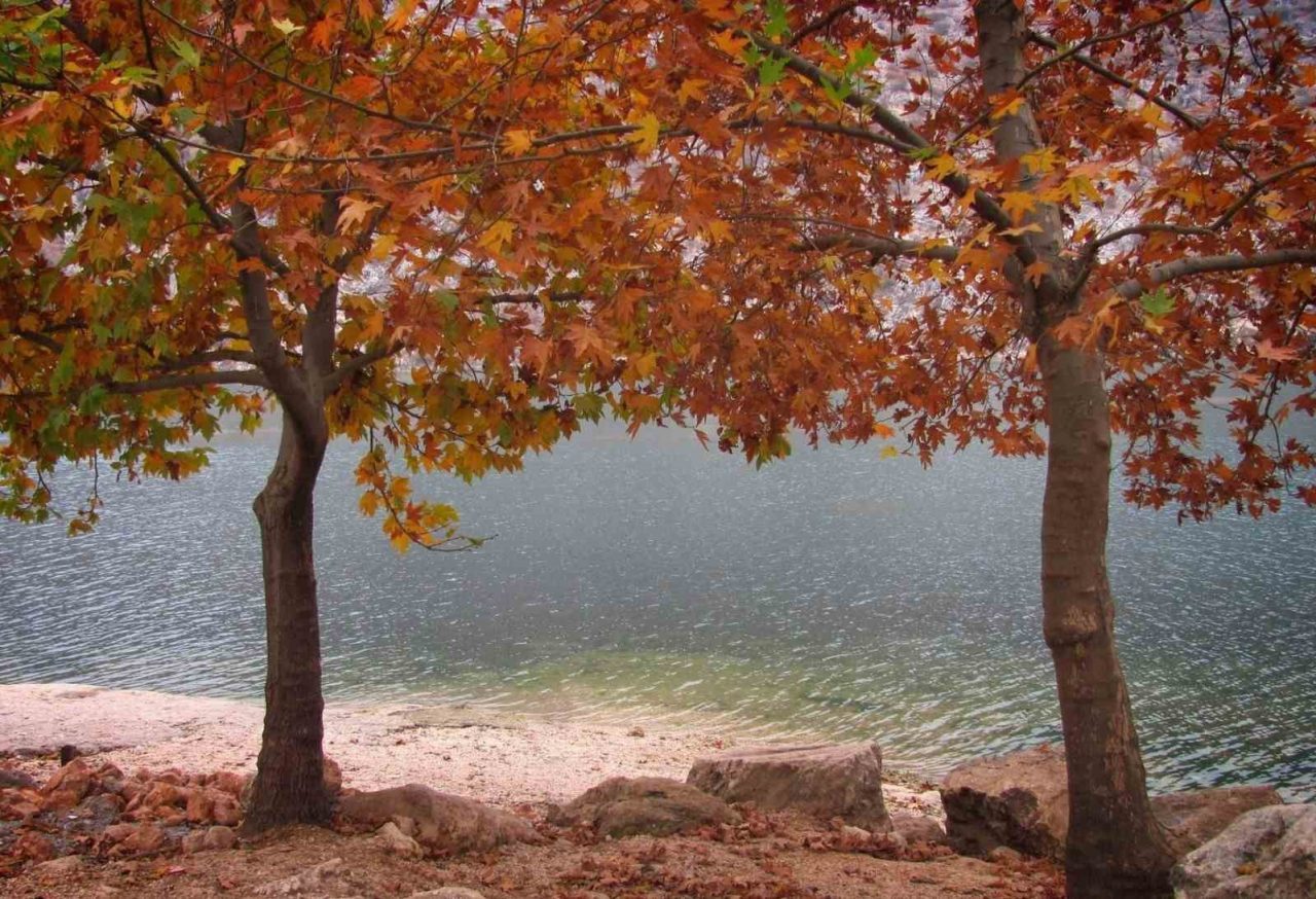 Erzincan’ın Kemaliye ilçesinin en doğal mekânlarından biri olan Fırat Nehri