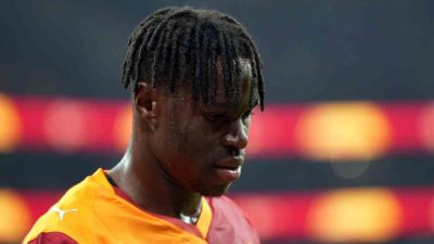 Galatasaray, Beşiktaş derbisinde sakatlanan Fildişi Sahilli futbolcu Wilfried Singo’nun sol