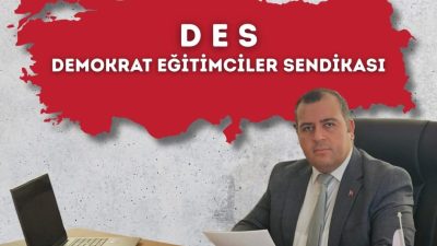 Demokrat Eğitimciler Sendikası (DES) Teşkilatlanma Sekreteri Mehmet Güleç, yaptığı basın