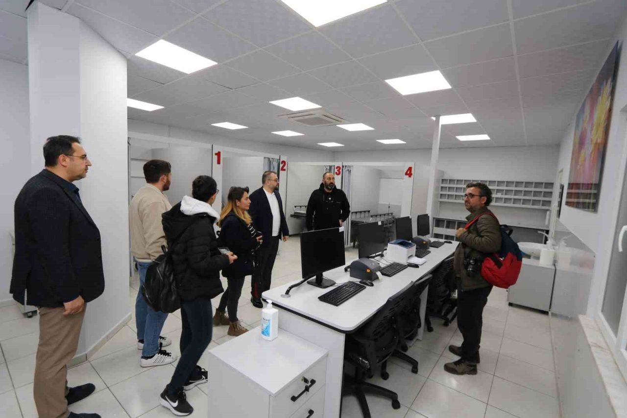 Amasya Üniversitesi Sabuncuoğlu Şerefeddin Eğitim ve Araştırma Hastanesi’nde yeşil alan